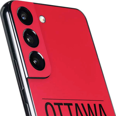 NHL Ottawa Senators Lineup Galaxy S22 Plus Skin
